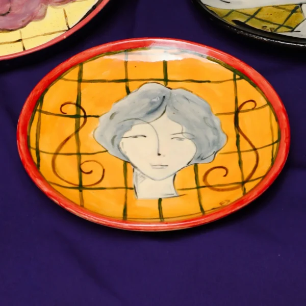 "Eu" Dessert Plate