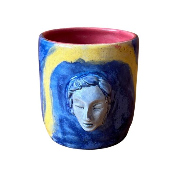 Musa Glass – Blue and Yellow