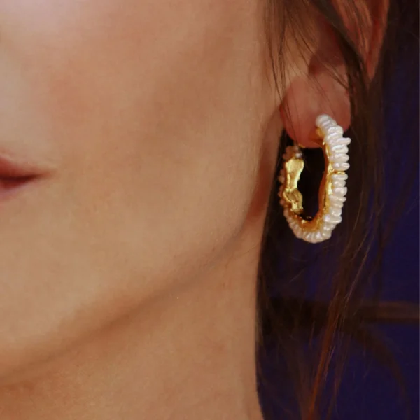 Ondas Pearl Earrings – Small