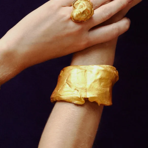 Large Gold Bangle
