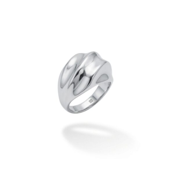 Calisto Wave Ring – Silver