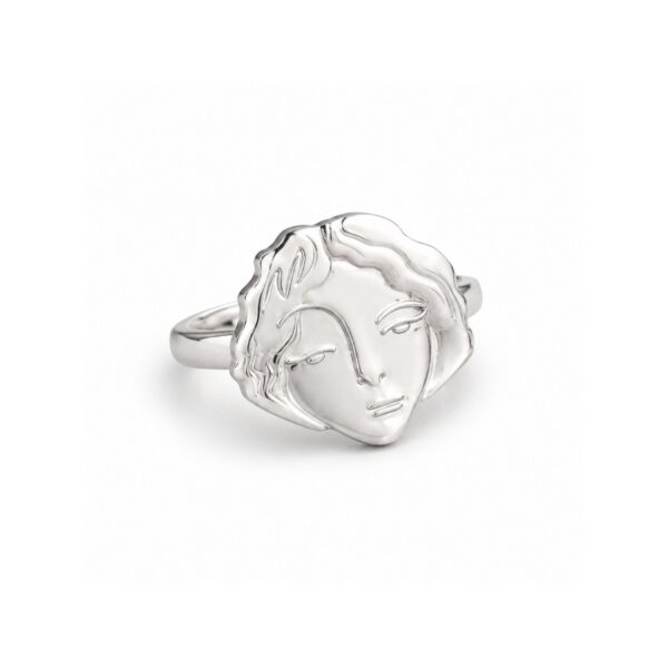 Bilitis Ring – Large, Silver