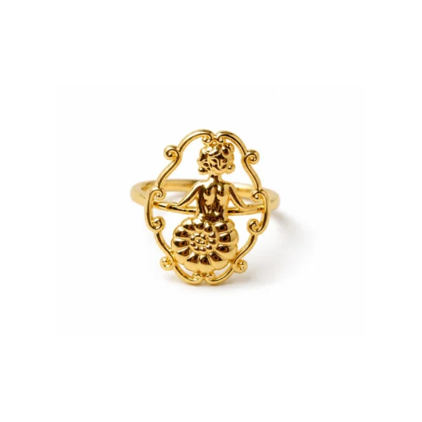 Perfume Embriagador Ring – Large, Gold