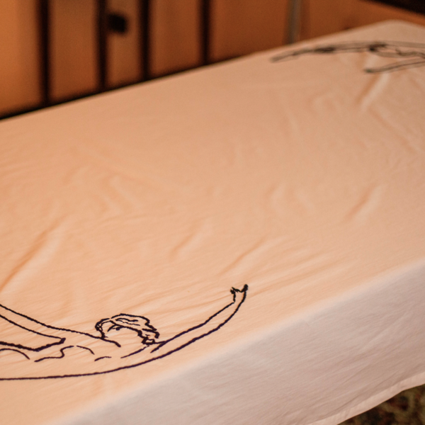 Dança da Pólis Tablecloth