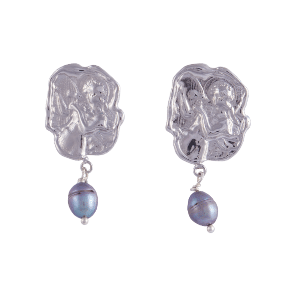 Silenzio Earrings – Silver