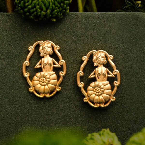 Perfume Embriagador Earrings – Large, Gold