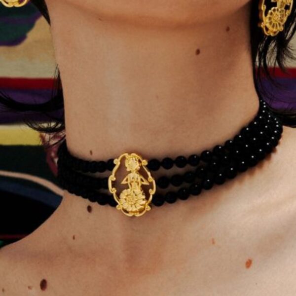 Perfume Embriagador Choker – Black Agate